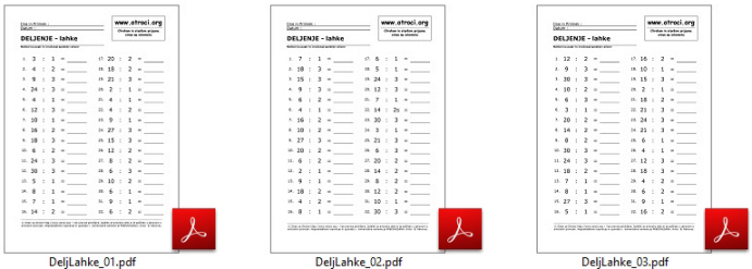 Matematika dodatek za osnovno solo